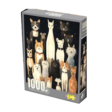 Elegant Cat Puzzle - 1000 Piece